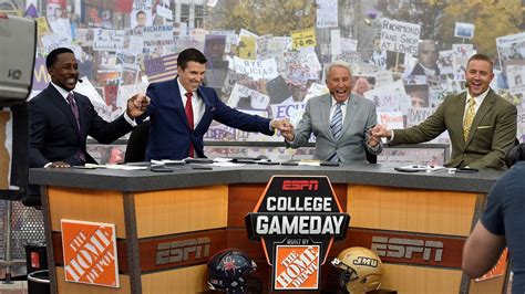 college gameday cast|college football game day cast.